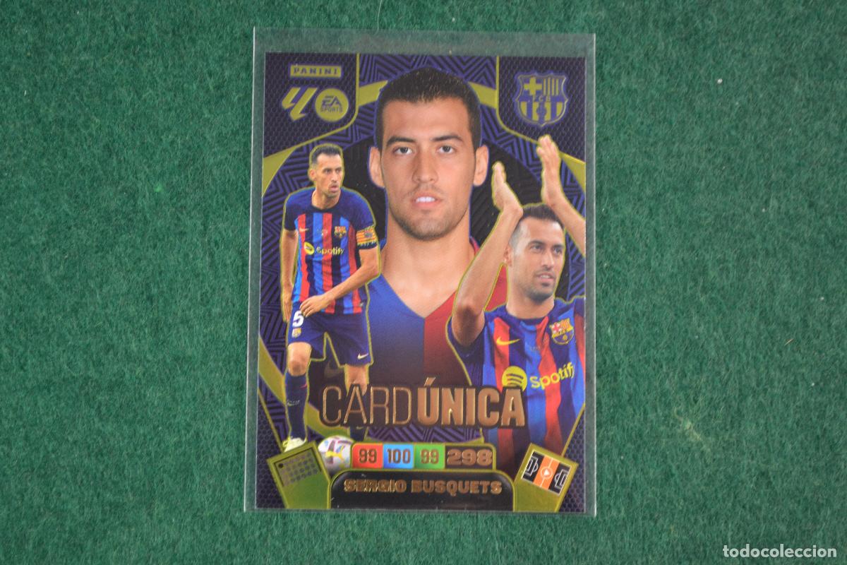 Cromos de F&uacute;tbol: PANINI ADRENALYN LIGA 2025-26 - SERGIO BUSQUETS (FC BARCELONA) CARD UNICA