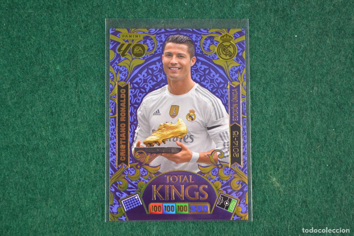 Cromos de F&uacute;tbol: PANINI ADRENALYN LIGA 2025-26 - CRISTIANO RONALDO (REAL MADRID) TOTAL KINGS