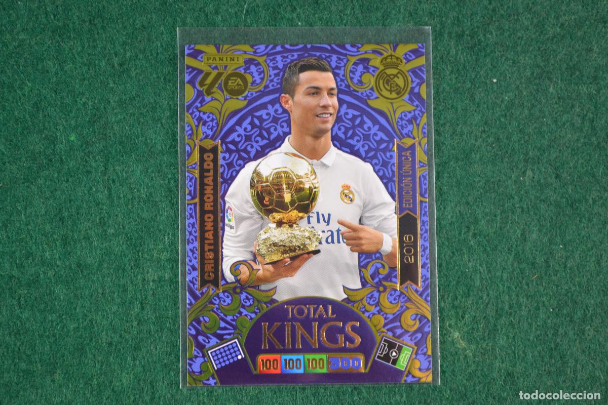 Cromos de F&uacute;tbol: PANINI ADRENALYN LIGA 2025-26 - CRISTIANO RONALDO (REAL MADRID) TOTAL KINGS
