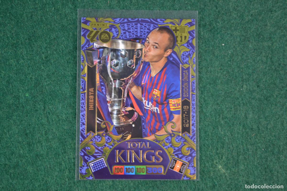 Cromos de F&uacute;tbol: PANINI ADRENALYN LIGA 2025-26 - INIESTA (FC BARCELONA) TOTAL KINGS