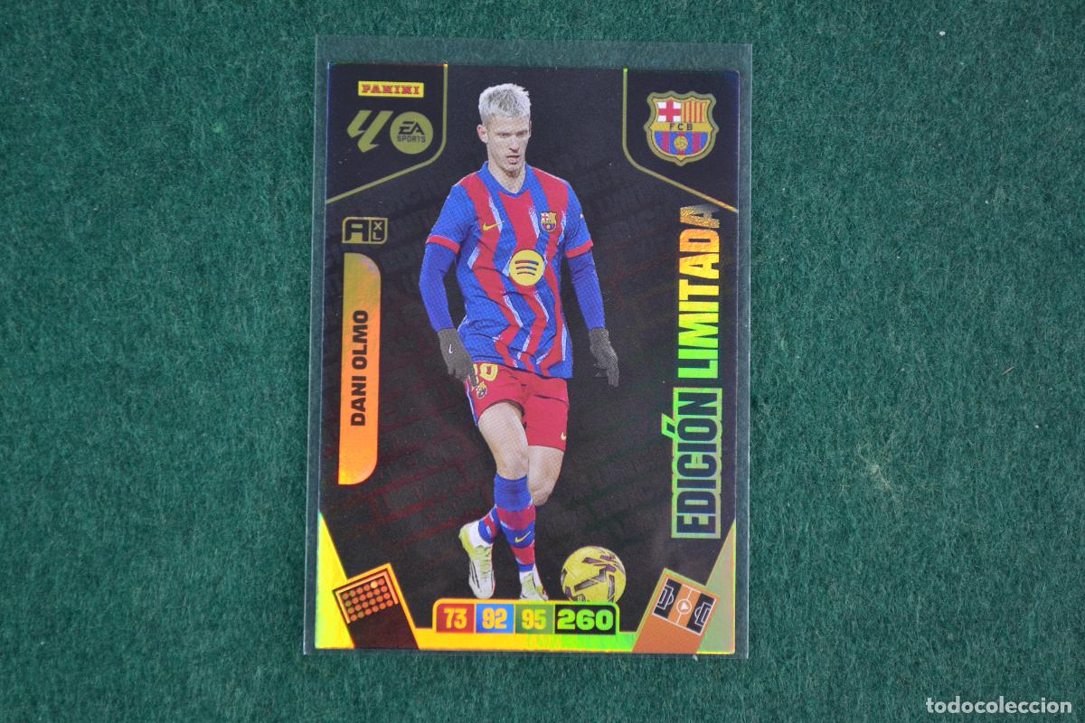 Cromos de F&uacute;tbol: PANINI ADRENALYN LIGA 2025-26 - DANI OLMO (FC BARCELONA) EDICION LIMITADA