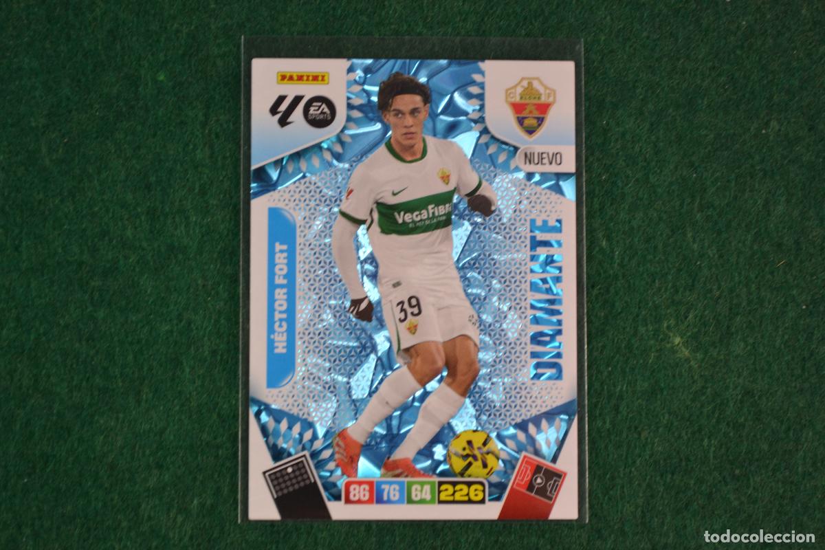 Cromos de F&uacute;tbol: PANINI ADRENALYN LIGA 2025-26 - HECTOR FORT (ELCHE CF) NUEVO DIAMANTE