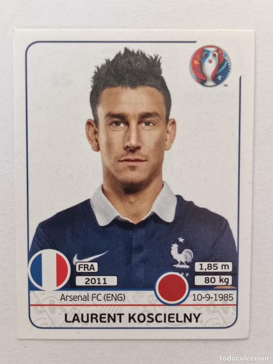 Cromos de F&uacute;tbol: #21 LAURENT KOSCIELNY (FRANCIA) EURO FRANCIA 2016 PANINI