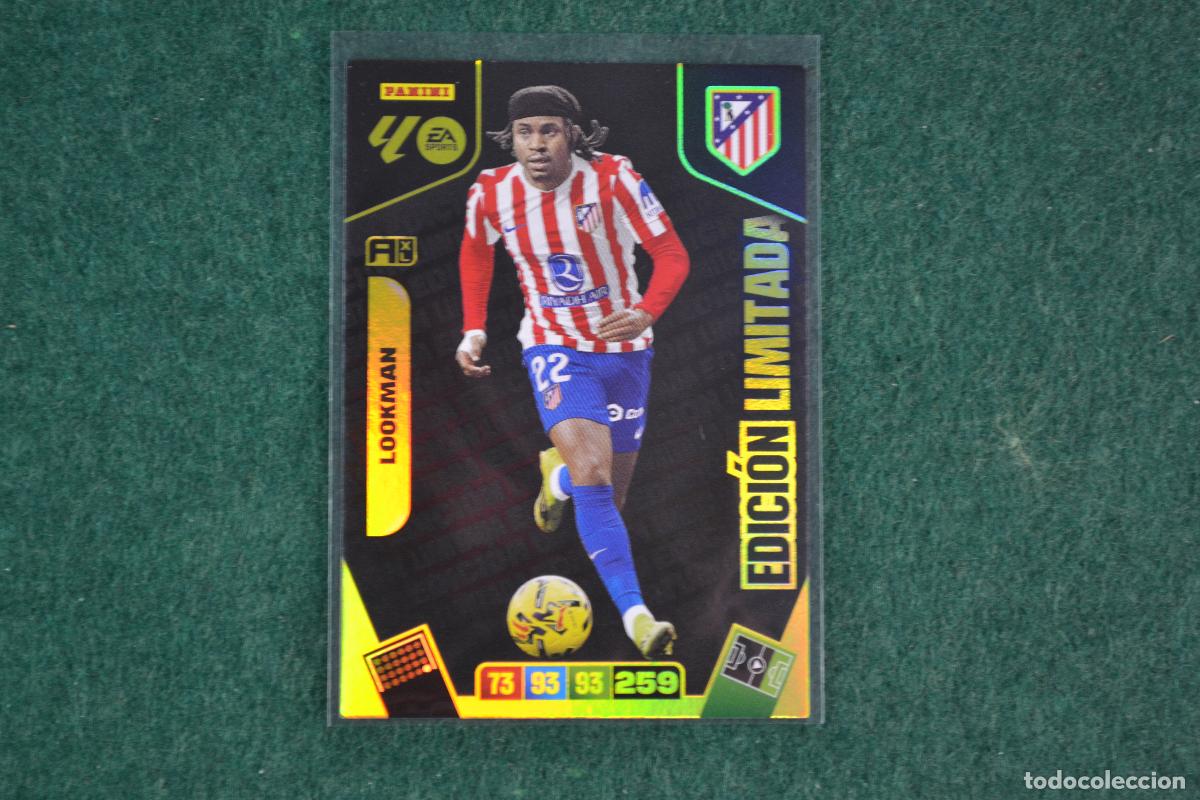 Cromos de F&uacute;tbol: PANINI ADRENALYN LIGA 2025-26 - LOOKMAN (ATLETICO DE MADRID) EDICION LIMITADA