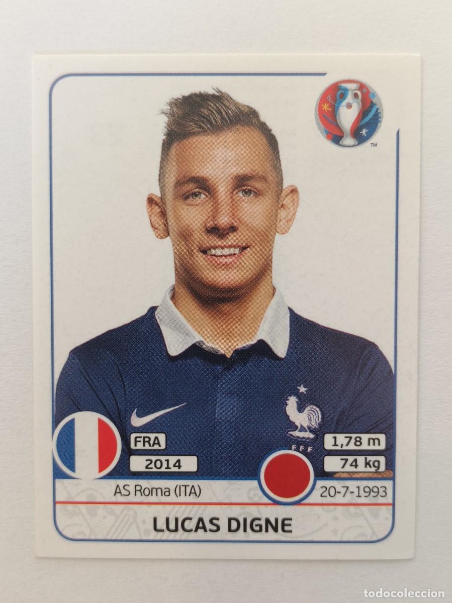 Cromos de F&uacute;tbol: #23 LUCAS DIGNE (FRANCIA) EURO FRANCIA 2016 PANINI
