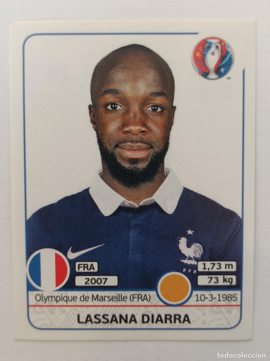 Cromos de F&uacute;tbol: #26 LASSANA DIARRA (FRANCIA) EURO FRANCIA 2016 PANINI