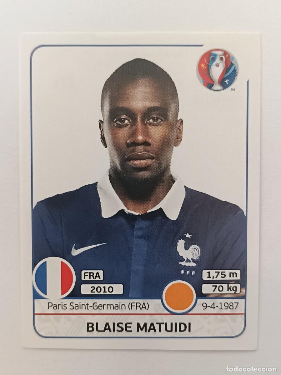 Cromos de F&uacute;tbol: #28 BLAISE MATUIDI (FRANCIA) EURO FRANCIA 2016 PANINI