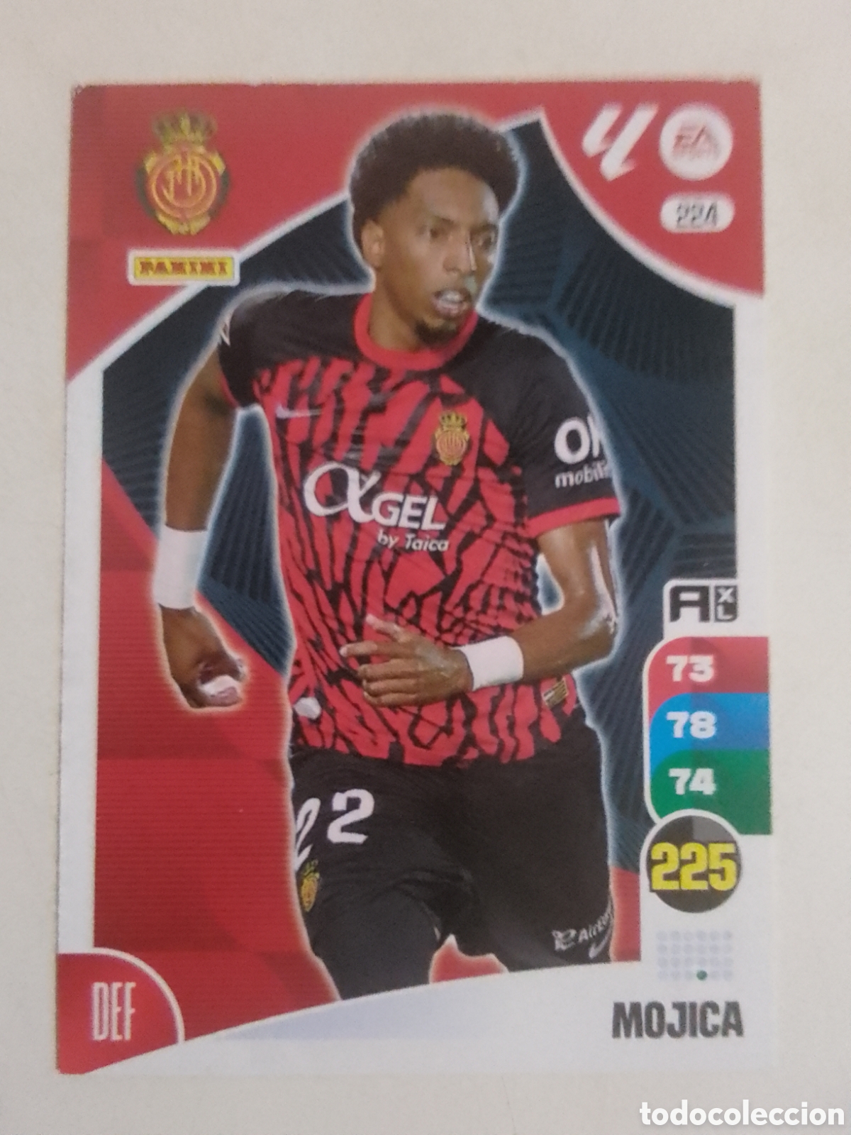 Cromos de F&uacute;tbol: Adrenalyn XL 2024-25 n&deg; 224 Mojica &bull; Mallorca.