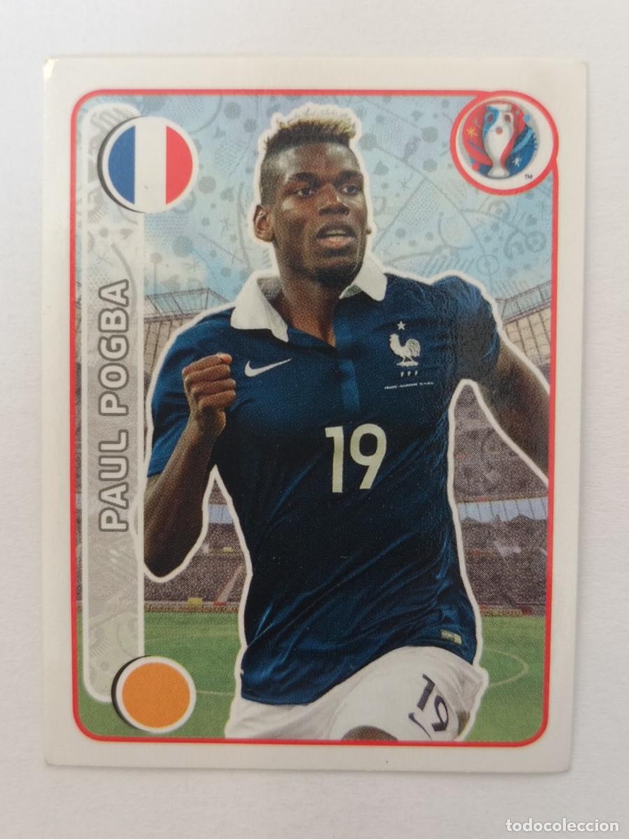 Cromos de F&uacute;tbol: #37 PAUL POGBA (FRANCIA) EURO FRANCIA 2016 PANINI