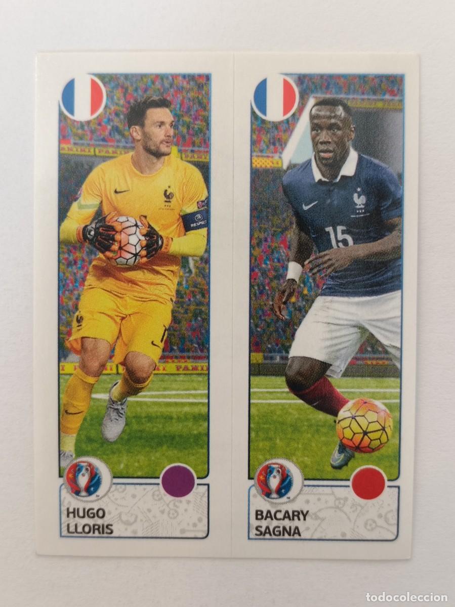 Cromos de F&uacute;tbol: #38 LLORIS-SAGNA (FRANCIA) EURO FRANCIA 2016 PANINI