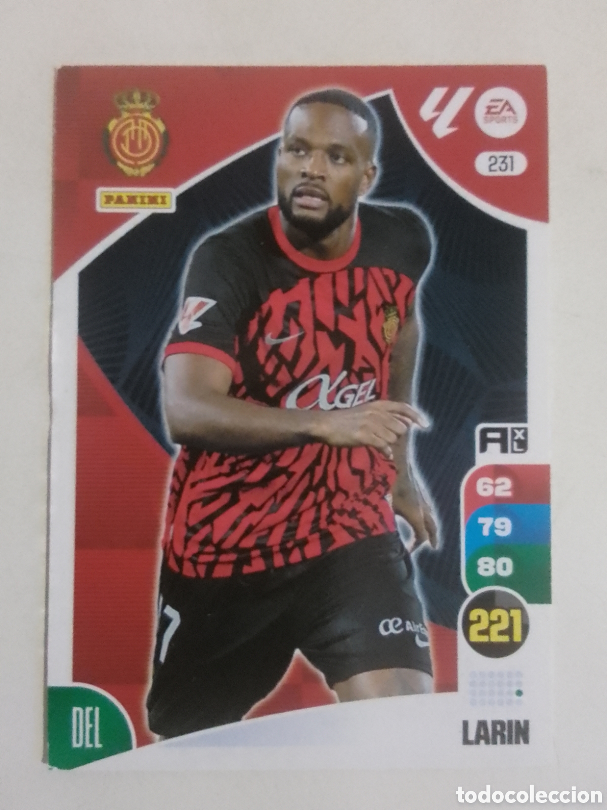 Cromos de F&uacute;tbol: Adrenalyn XL 2024-25 n&deg; 231 Larin &bull; Mallorca.