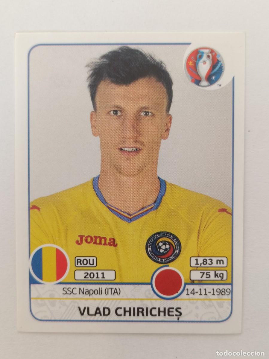 Cromos de F&uacute;tbol: #52 VLAD CHIRICHES (RUMANIA) EURO FRANCIA 2016 PANINI
