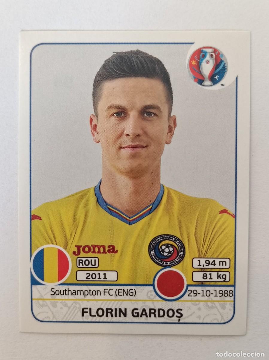 Cromos de F&uacute;tbol: #54 FLORIN GARDOS (RUMANIA) EURO FRANCIA 2016 PANINI