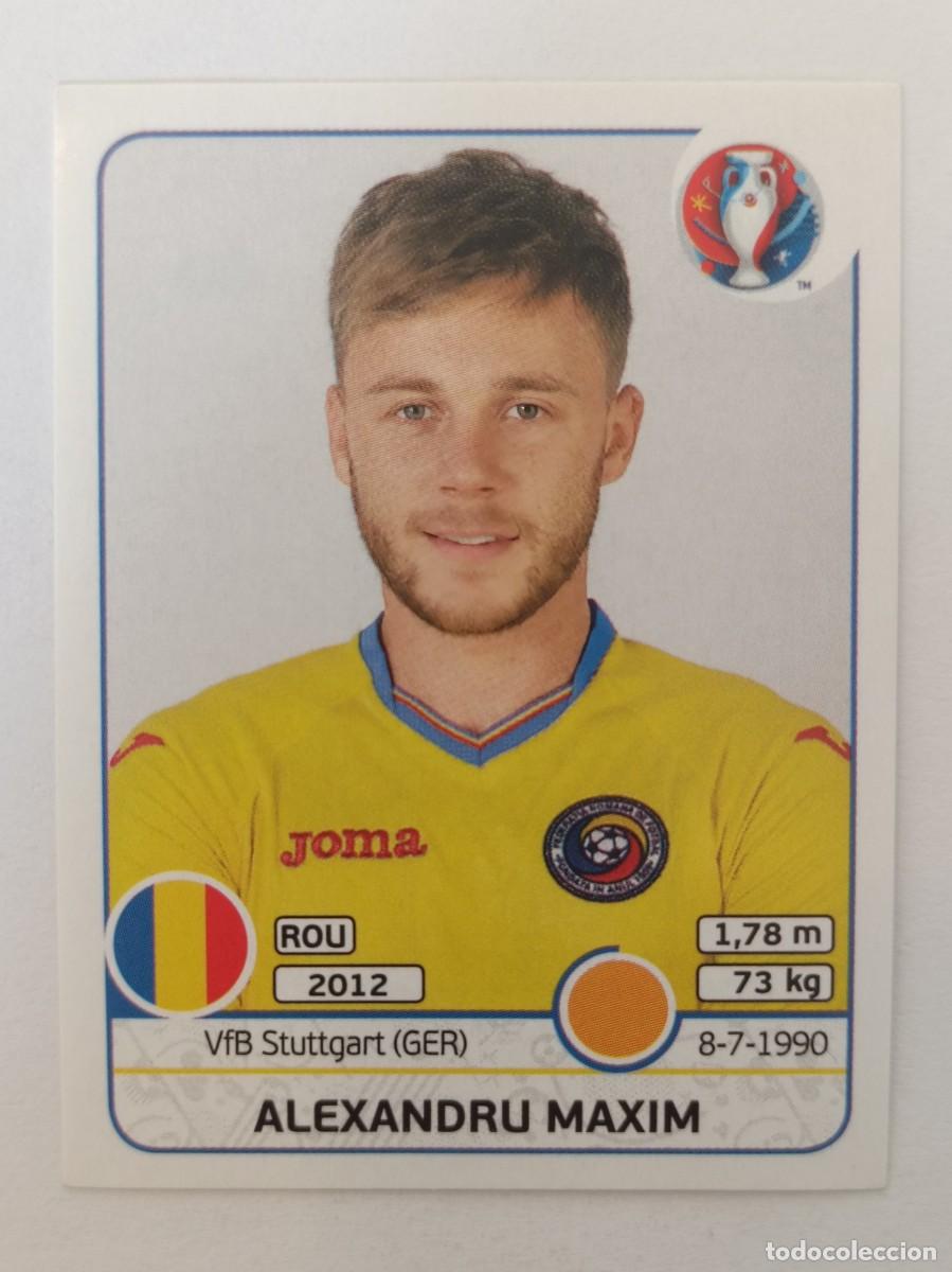 Cromos de F&uacute;tbol: #60 ALEXANDRU MAXIM (RUMANIA) EURO FRANCIA 2016 PANINI