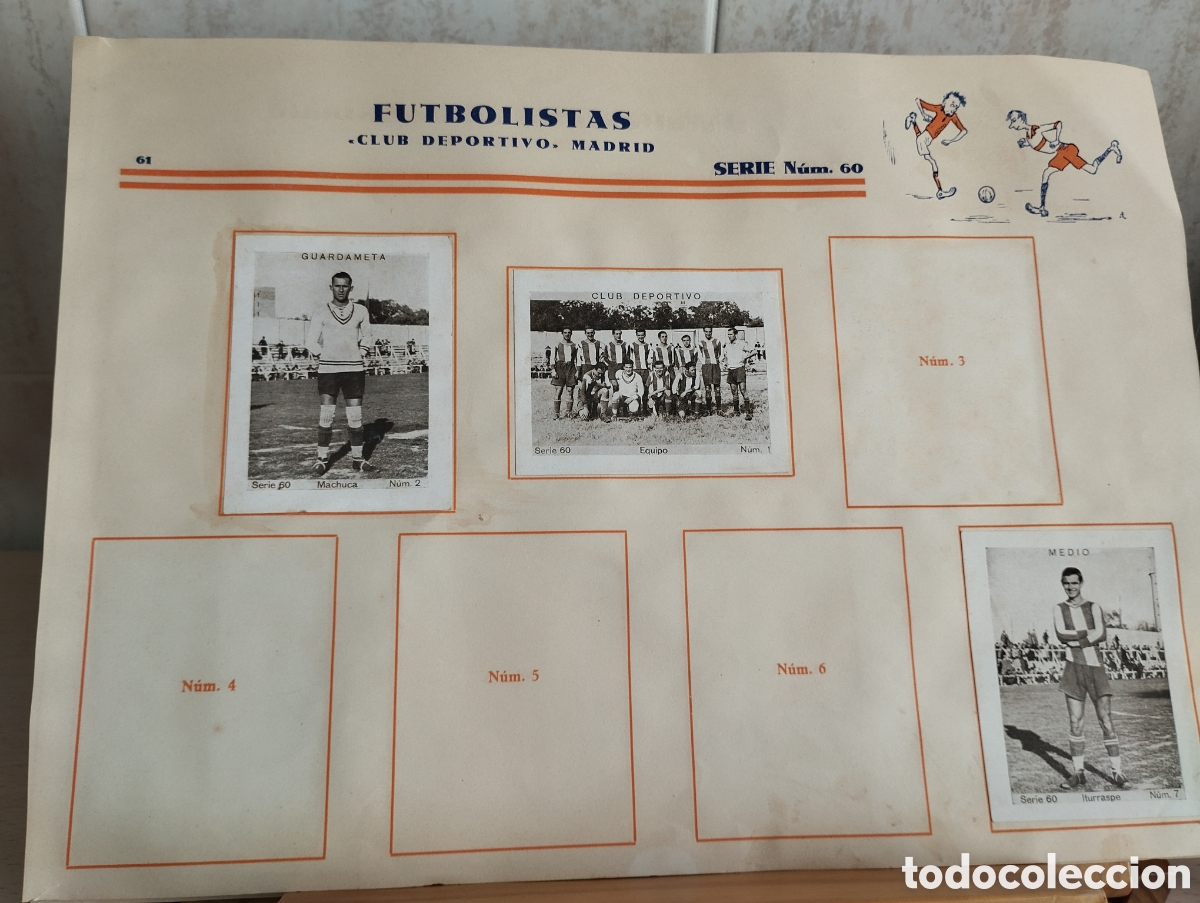 Cromos de F&uacute;tbol: CROMOS FUTBOL CLUB DEPORTIVO MADRID 1932 LOTE 3 CROMOS