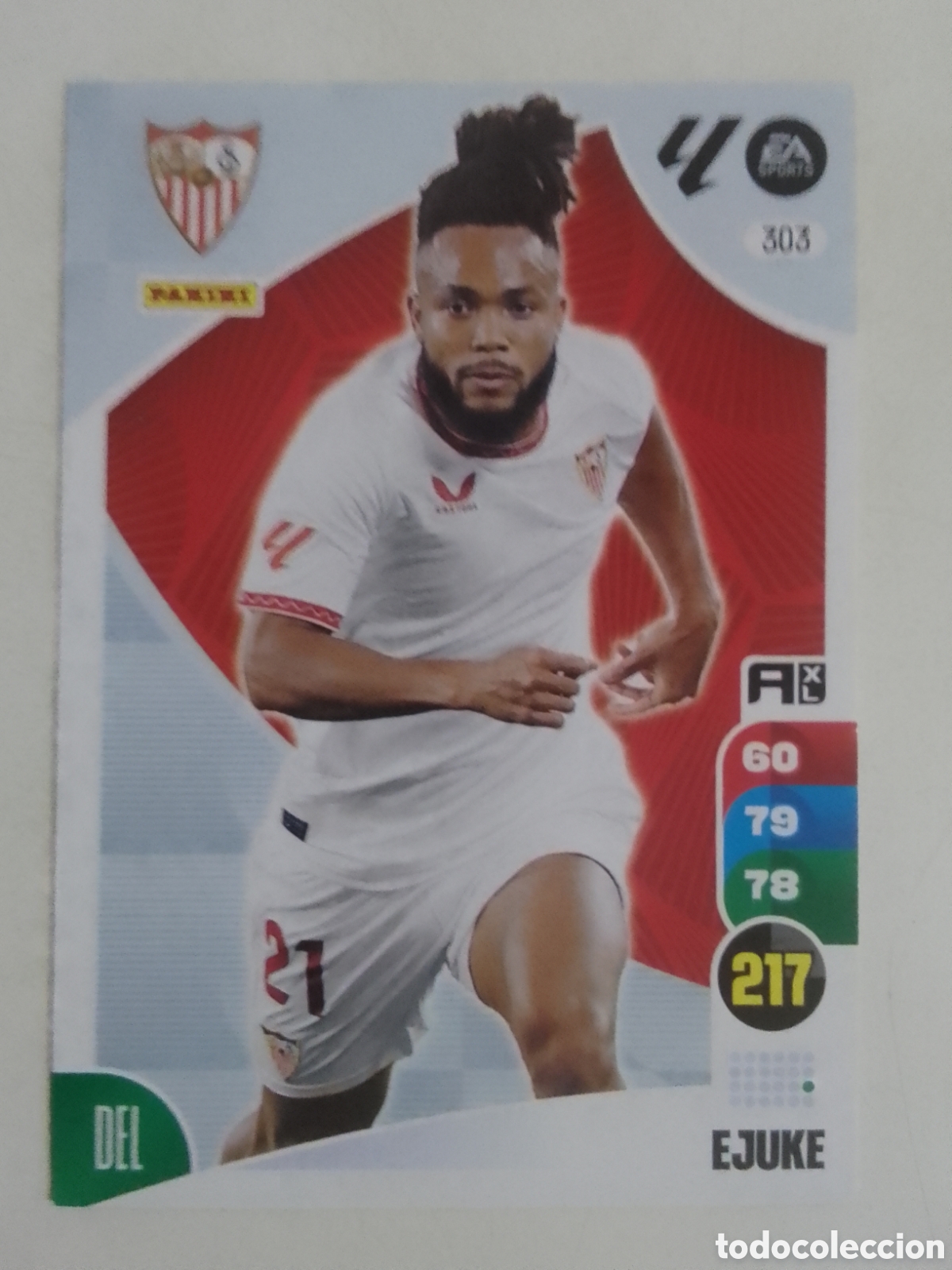 Cromos de F&uacute;tbol: Adrenalyn XL 2024-25 n&deg; 303 Ejuke &bull; Sevilla.