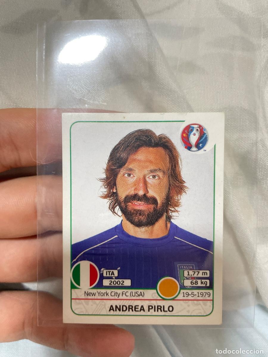 Cromos de F&uacute;tbol: Cromo de Pirlo de la Euro 2016