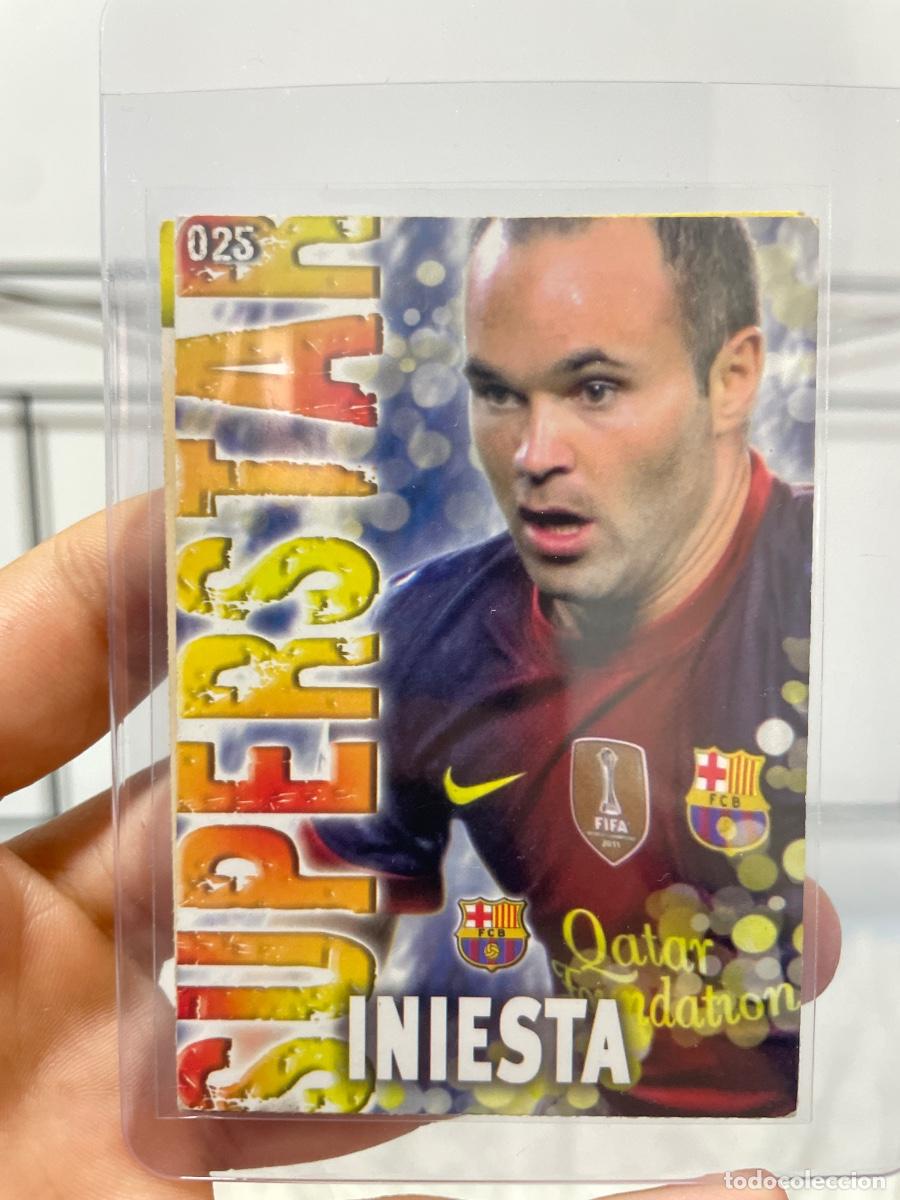 Cromos de F&uacute;tbol: Cromos de Andr&eacute;s Iniesta (2013) Y Xavi Hern&aacute;ndez (2012)