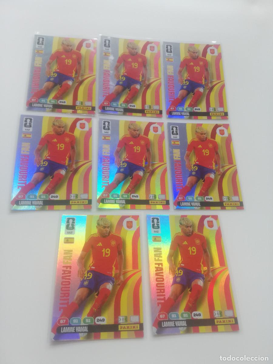 Cromos de Futebol: Lamine Yamal (x8) Fan Favourite Mundial 2026