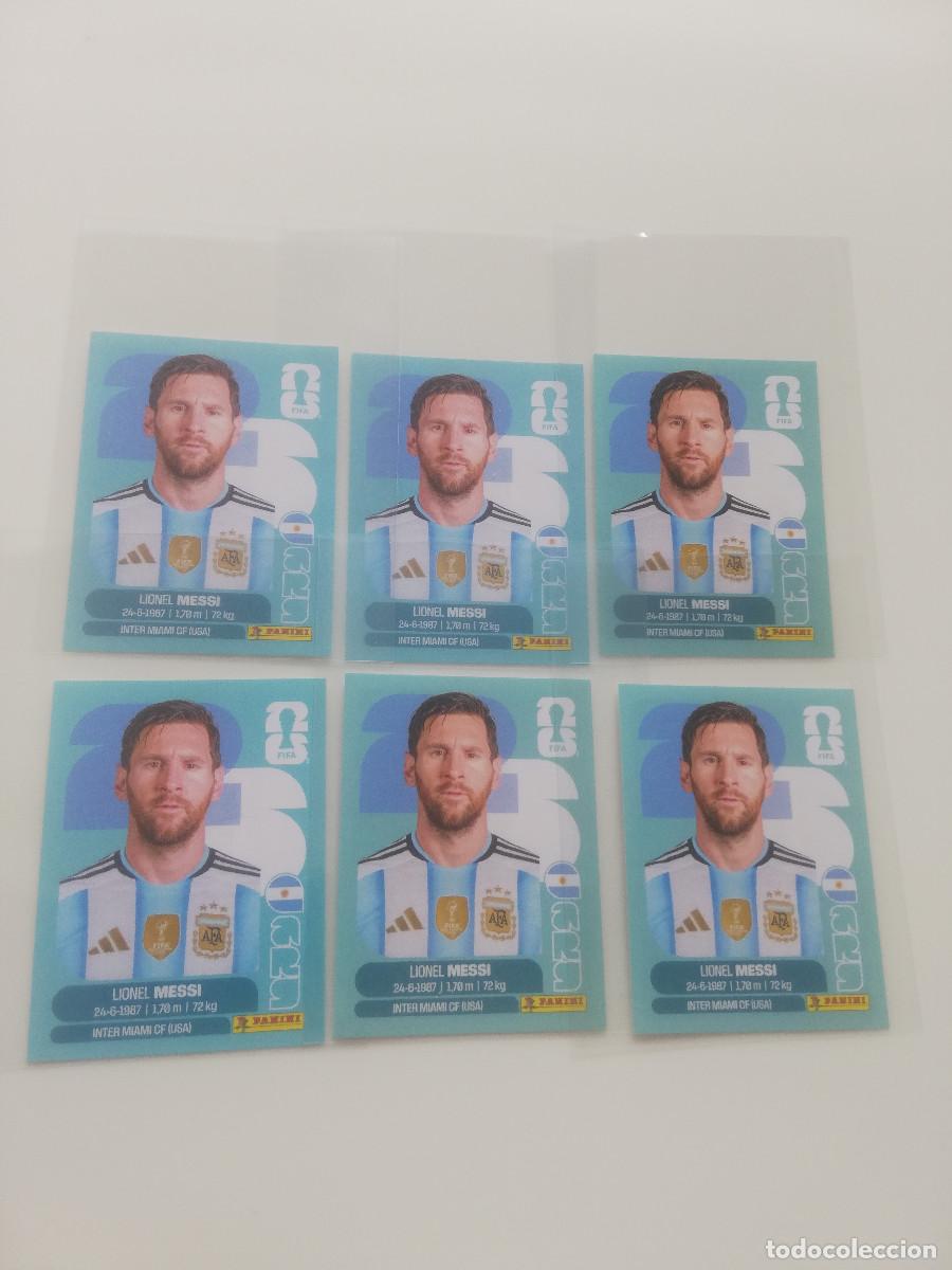 Fu&szlig;ball-Sticker: Messi (x6) (Arg17) Sticker Mundial 2026