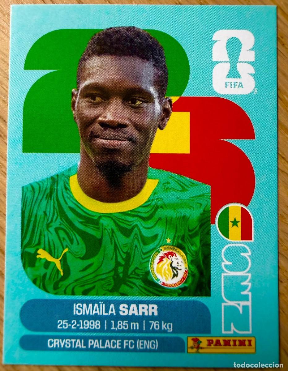 Cromos de F&uacute;tbol: SEN16 SEN 16 ISMAILA SARR SENEGAL MUNDIAL FIFA WORLD CUP 2026 26 STICKER CROMO PANINI SIN PEGAR