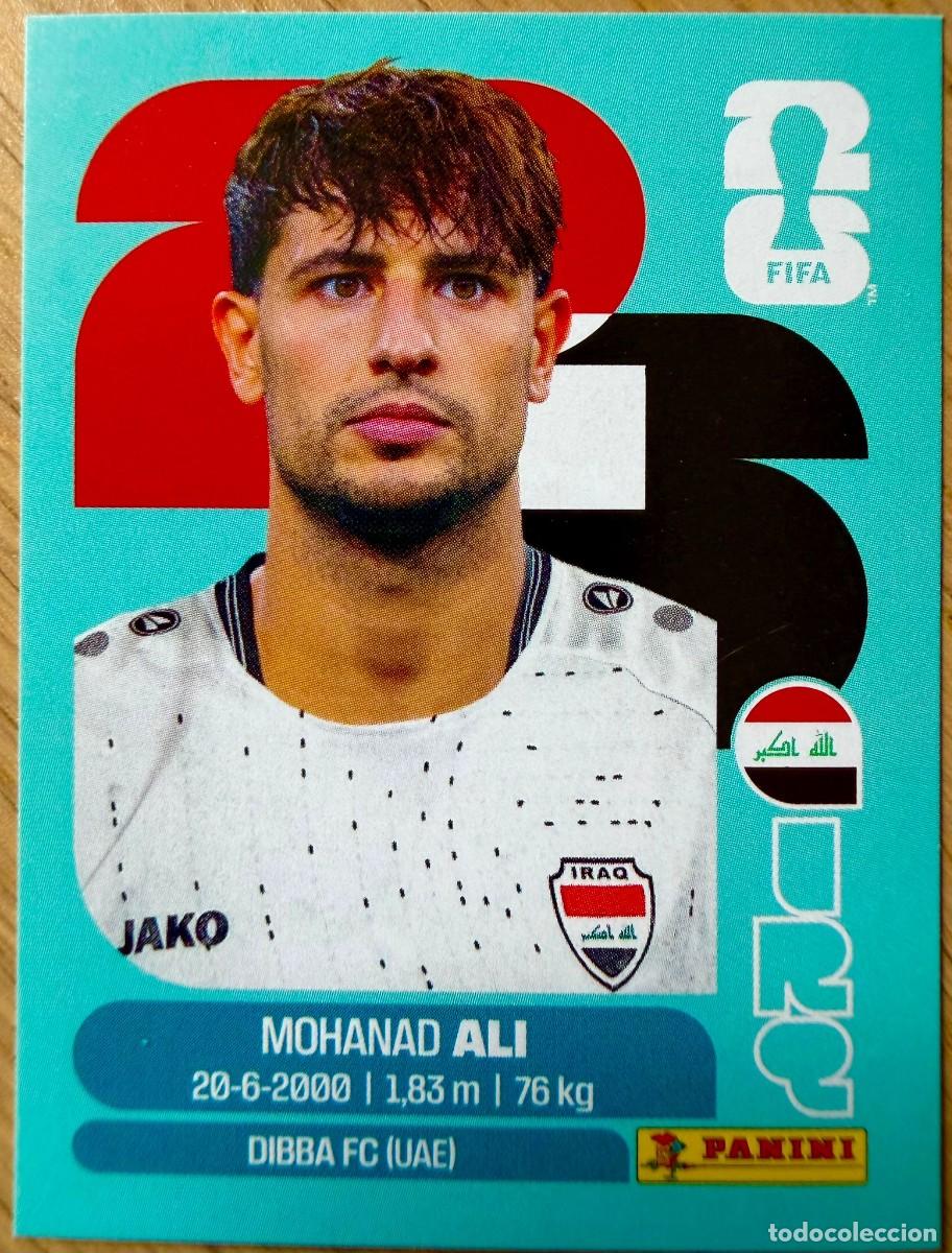 Cromos de F&uacute;tbol: IRQ20 IRQ 20 MOHANAD ALI IRAQ MUNDIAL FIFA WORLD CUP 2026 26 STICKER CROMO PANINI SIN PEGAR