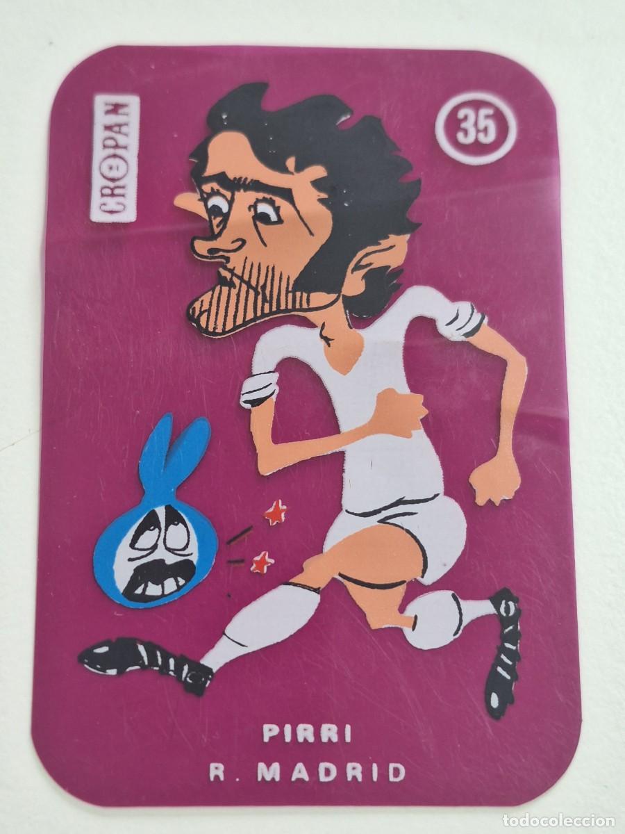 Cartes &agrave; collectionner de Football: CROMO N.35 PIRRI R. MADRID DE CROPAN