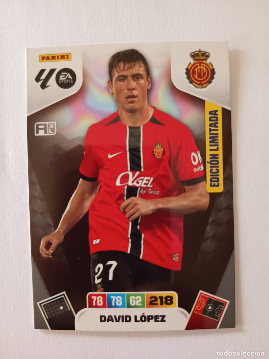 Cromos de F&uacute;tbol: ROOKIE CARD DAVID L&Oacute;PEZ MALLORCA EDICI&Oacute;N LIMITADA LIMITED - ADRENALYN XL LIGA 2025 2026 25 26 PANINI