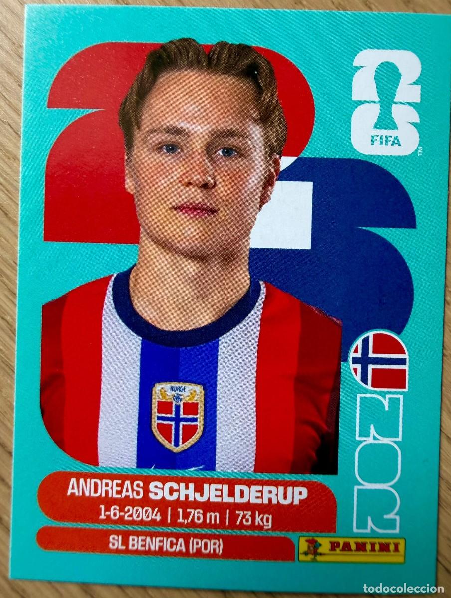 Cartes &agrave; collectionner de Football: NOR12 NOR 12 SCHJELDERUP NORUEGA MUNDIAL FIFA WORLD CUP 2026 26 STICKER CROMO PANINI SIN PEGAR