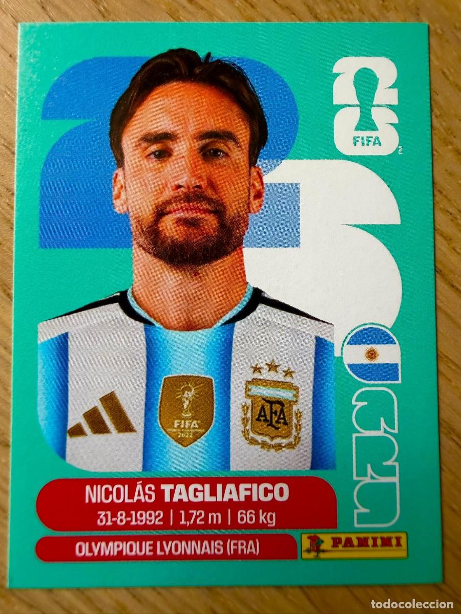 Fu&szlig;ball-Sticker: ARG6 ARG 6 TAGLIAFICO ARGENTINA MUNDIAL FIFA WORLD CUP 2026 26 STICKER CROMO PANINI SIN PEGAR