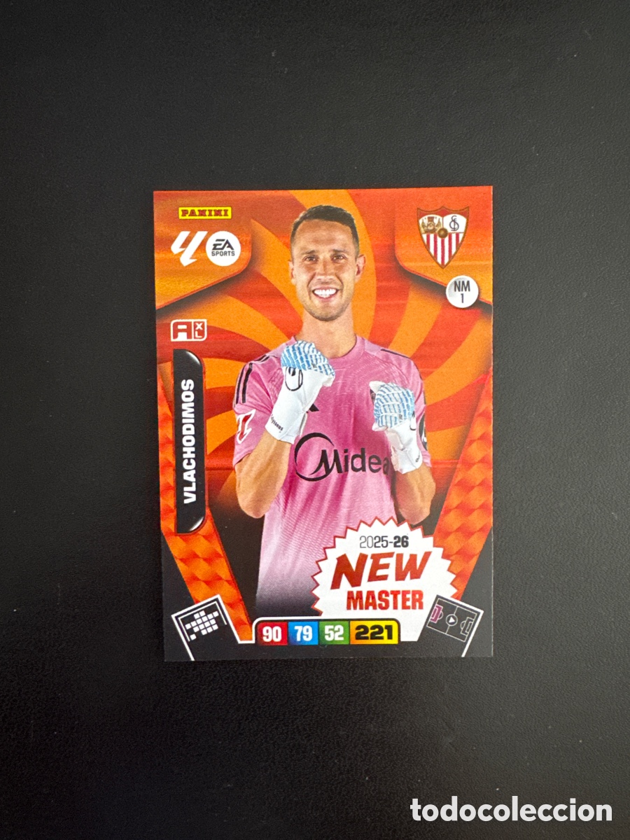 Cartes &agrave; collectionner de Football: VLACHODIMOS NEW MASTER NUMERO NM1 ADRENALYN 2025 2026