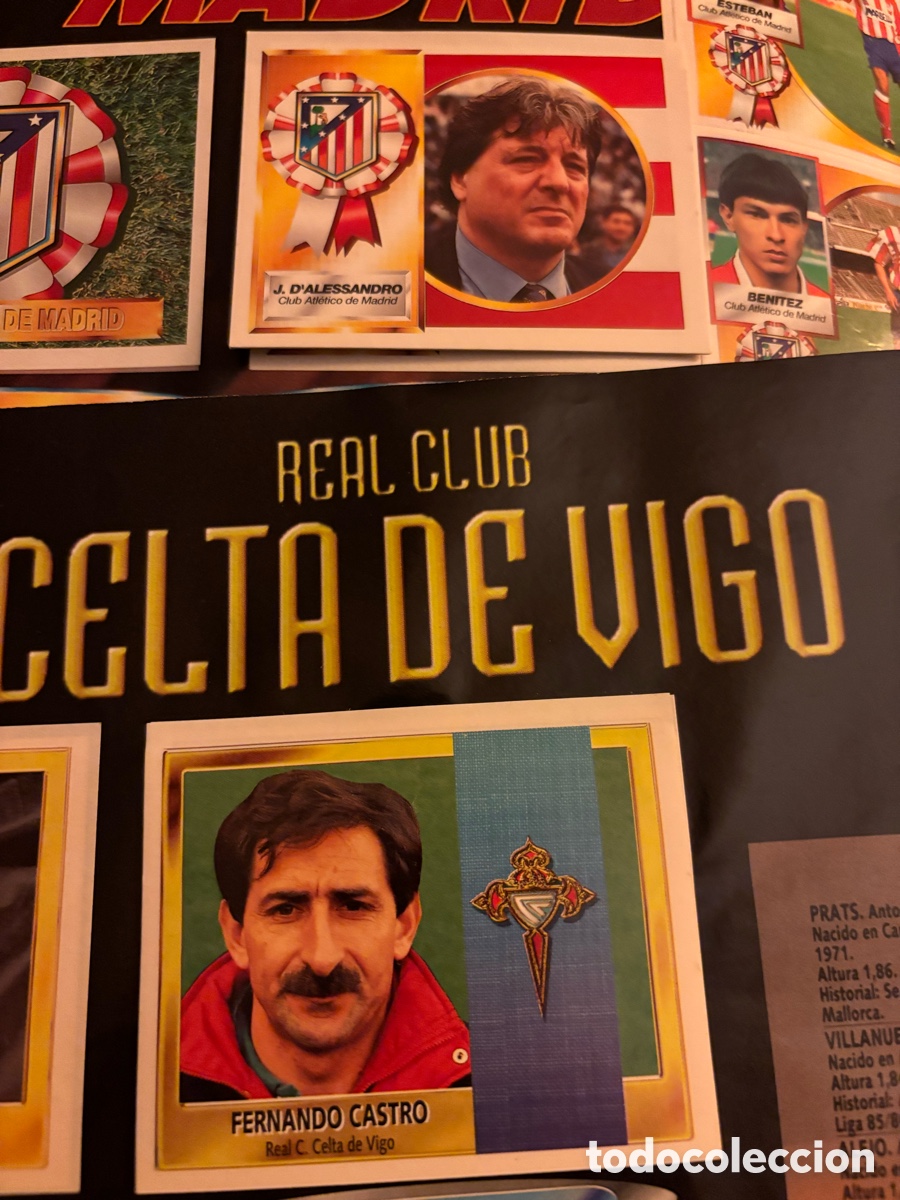 Cromos de Futebol: Cromo Ediciones Este Fernando Castro Celta 95-96