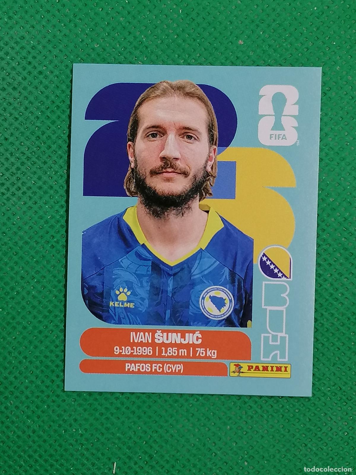 Cromos de F&uacute;tbol: BIH 11 BIH11 IVAN SUNJIC BOSNIA HERZEGOVINA ⚽ PANINI FIFA MUNDIAL WORLD CUP 26 2026 STICKER ⚽
