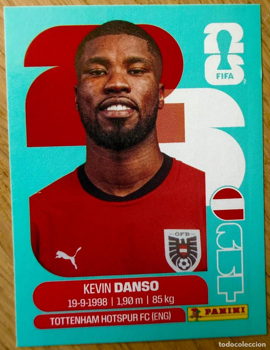 Cromos de F&uacute;tbol: AUT5 AUT 5 KEVIN DANSO AUSTRIA MUNDIAL FIFA WORLD CUP 2026 26 STICKER CROMO PANINI SIN PEGAR