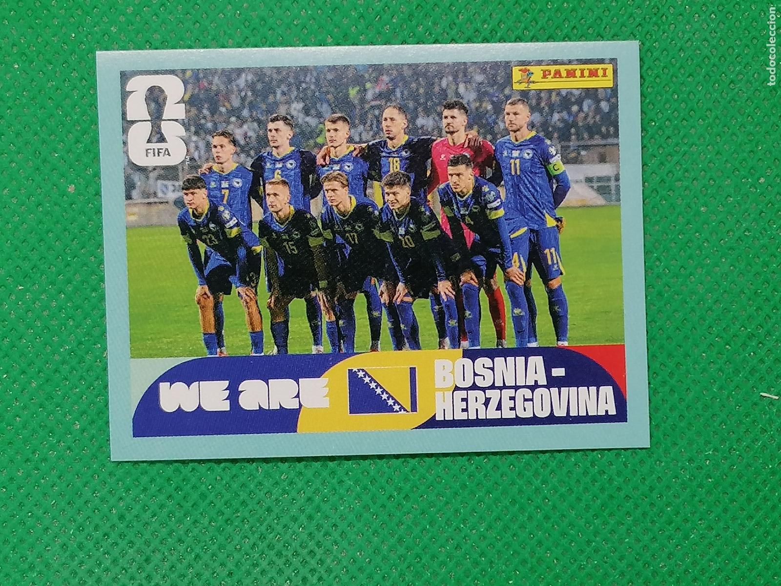 Cromos de F&uacute;tbol: BIH 13 BIH13 PLANTILLA BOSNIA HERZEGOVINA ⚽ PANINI FIFA MUNDIAL WORLD CUP 26 2026 STICKER ⚽