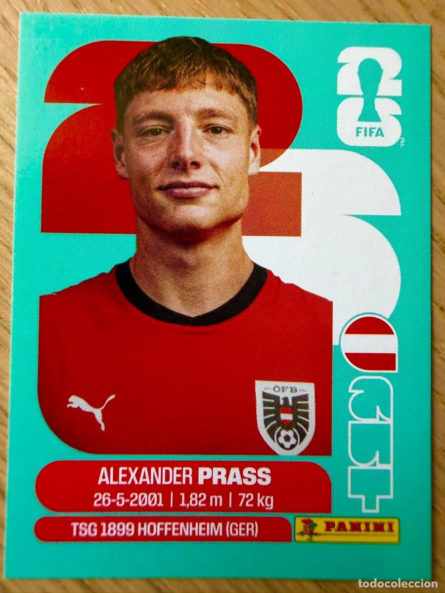 Cromos de F&uacute;tbol: AUT9 AUT 9 ALEXANDER PRASS AUSTRIA MUNDIAL FIFA WORLD CUP 2026 26 STICKER CROMO PANINI SIN PEGAR