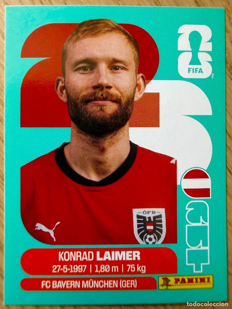 Cromos de F&uacute;tbol: AUT12 AUT 12 KONRAD LAIMER AUSTRIA MUNDIAL FIFA WORLD CUP 2026 26 STICKER CROMO PANINI SIN PEGAR