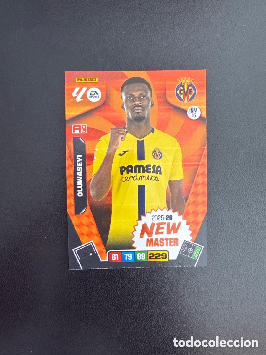 Cartes &agrave; collectionner de Football: OLUWASEYI NEW MASTER NUMERO NM15 ADRENALYN 2025 2026