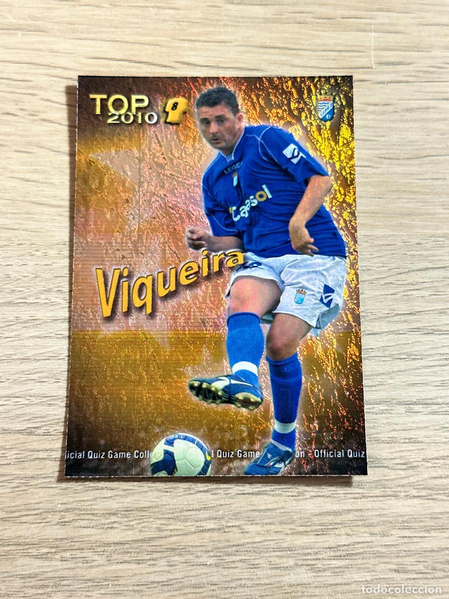 Football Stickers: VIQUEIRA n&ordm; 611 TOP XEREZ DORADO JASPEADO MUNDICROMO 2009 2010 QUIZ GAME 09 10
