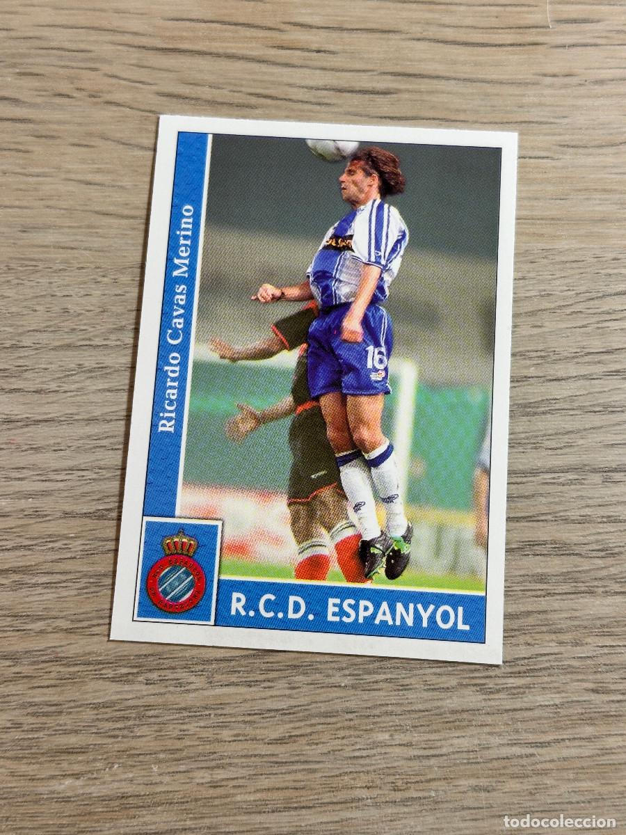 Cromos de F&uacute;tbol: RICARDO n&ordm; 526 + ESPANYOL MUNDICROMO 2001 2002 LAS FICHAS DE LA LIGA 01 02