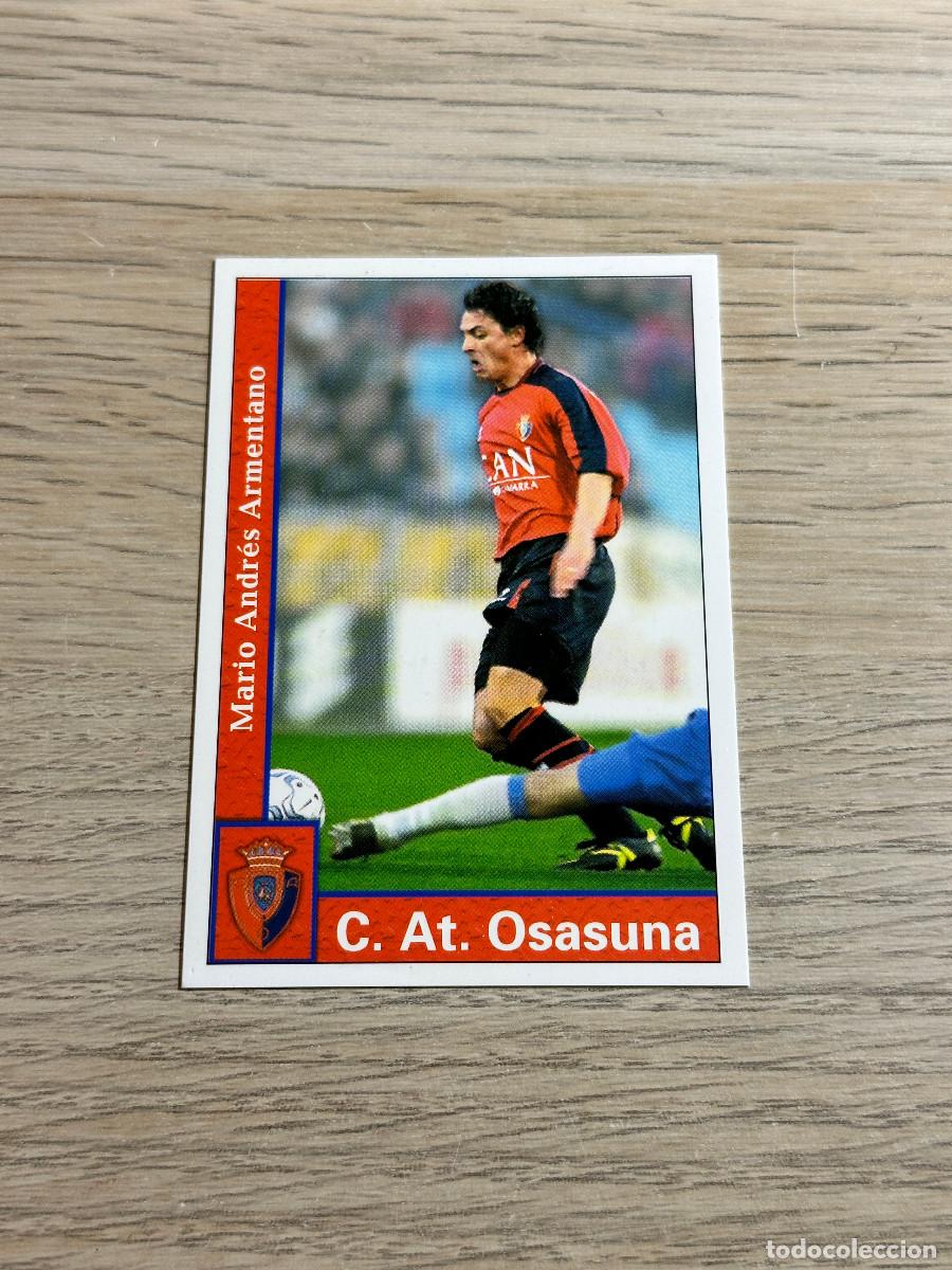 Cromos de F&uacute;tbol: 311 ARMENTANO ERROR OSASUNA FICHAS LIGA MUNDICROMO 2001 2002 01 02