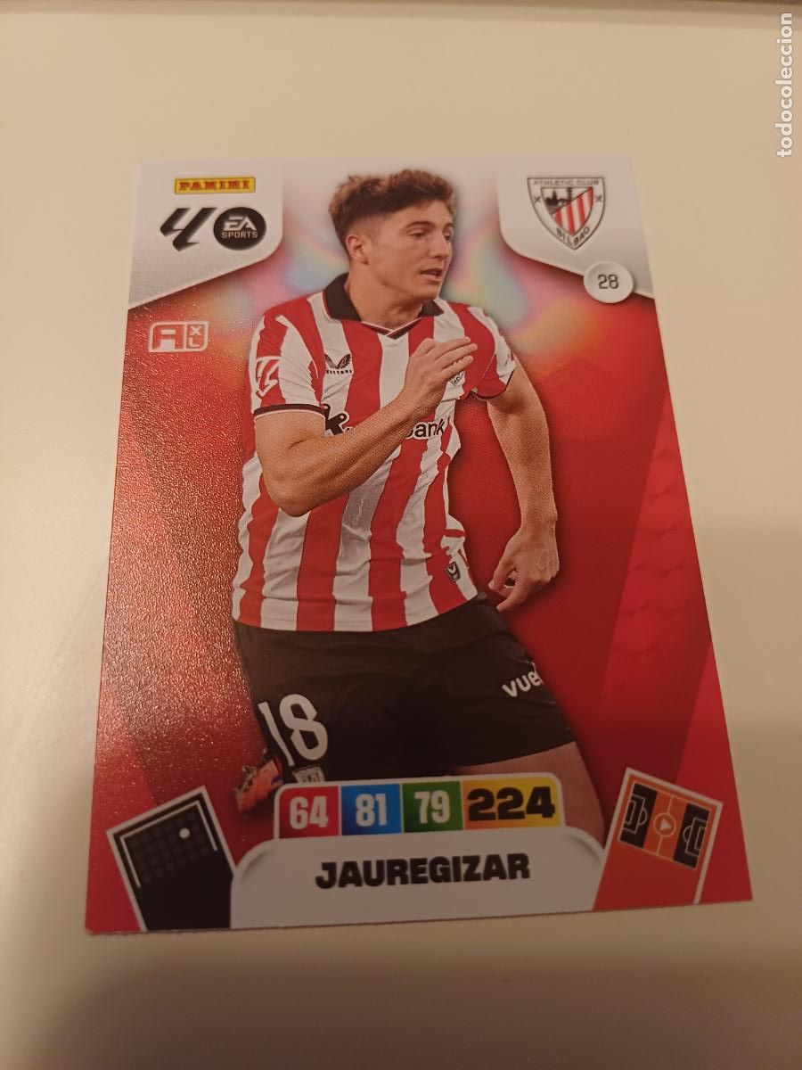 Cromos de F&uacute;tbol: 028 - Jauregizar - Athletic