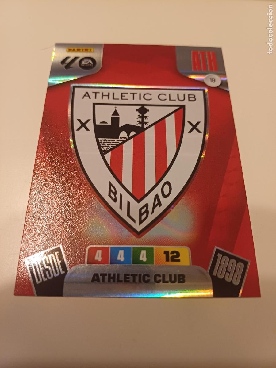 Cromos de F&uacute;tbol: 019 - Escudo - Athletic