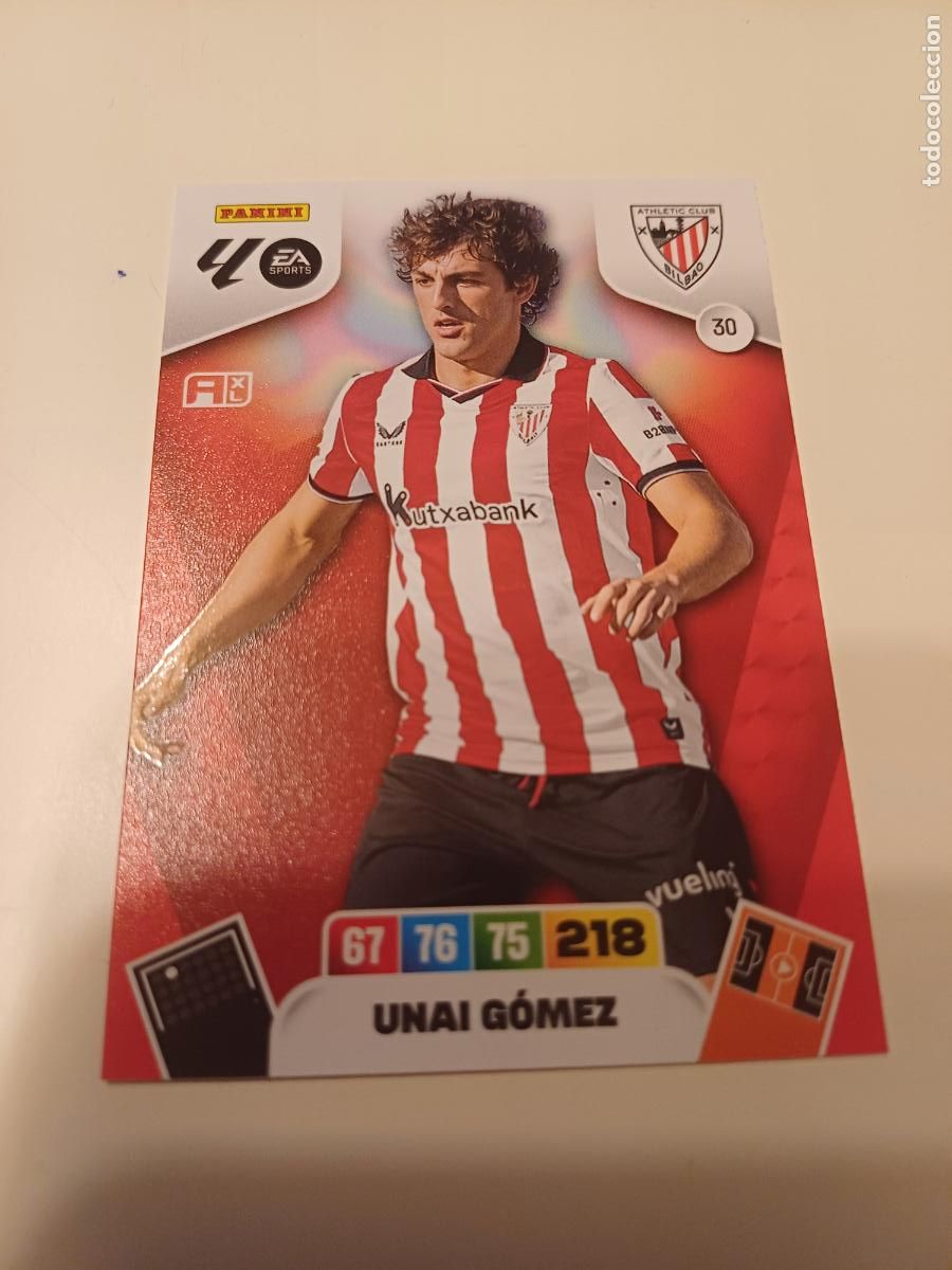 Cromos de F&uacute;tbol: 030 - Unai G&oacute;mez - Athletic