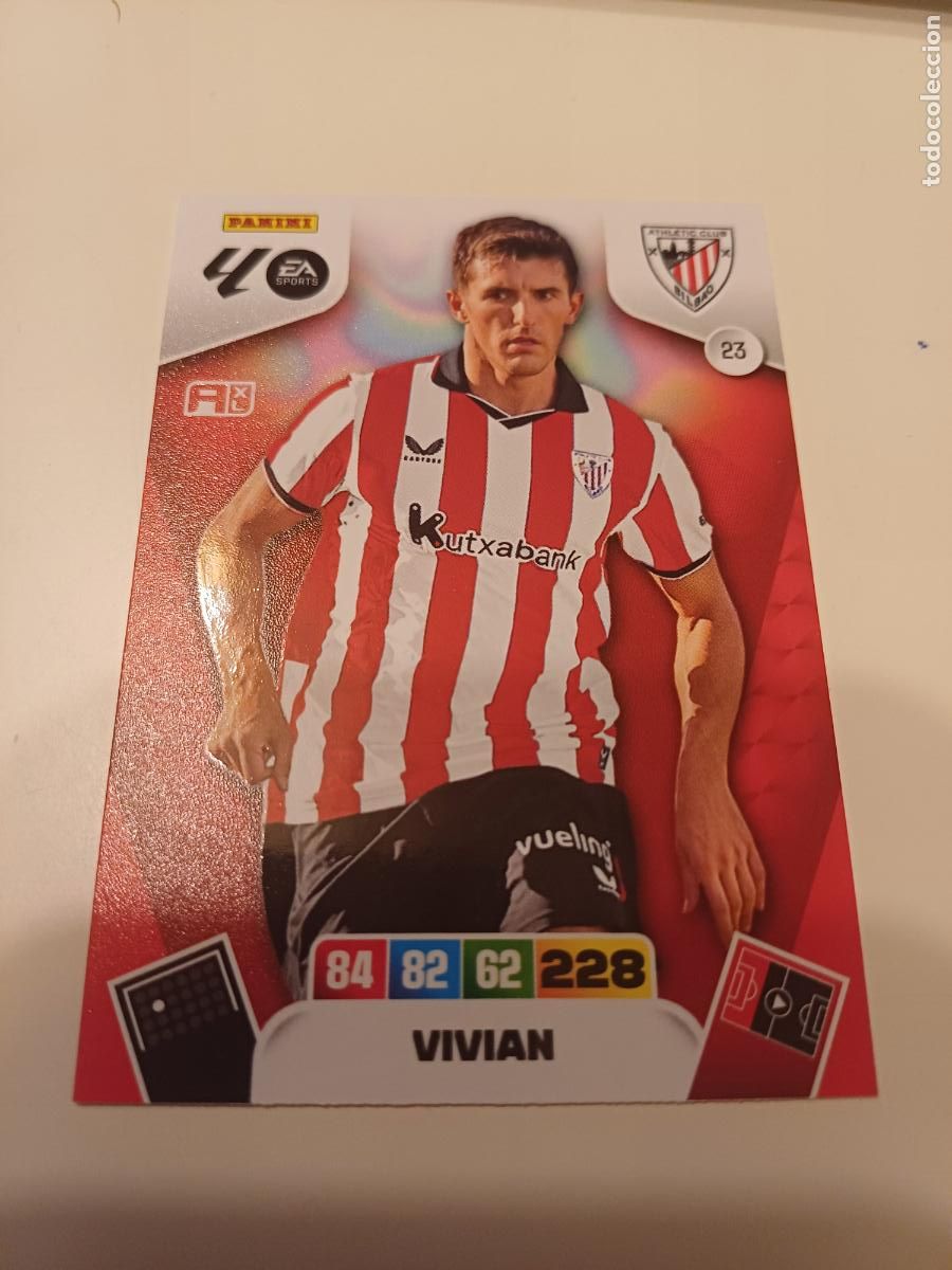 Cromos de F&uacute;tbol: 023 - Vivian - Athletic