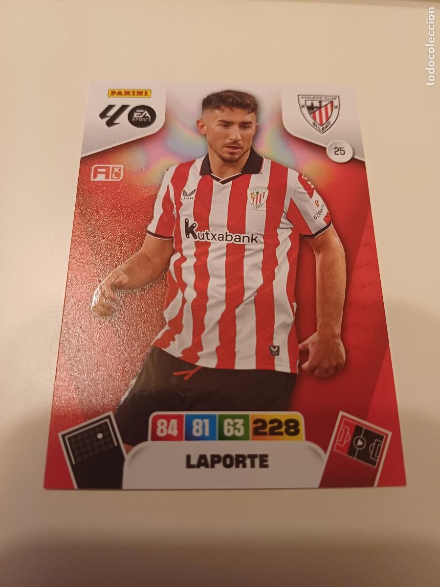 Cromos de F&uacute;tbol: 025 - Laporte - Athletic