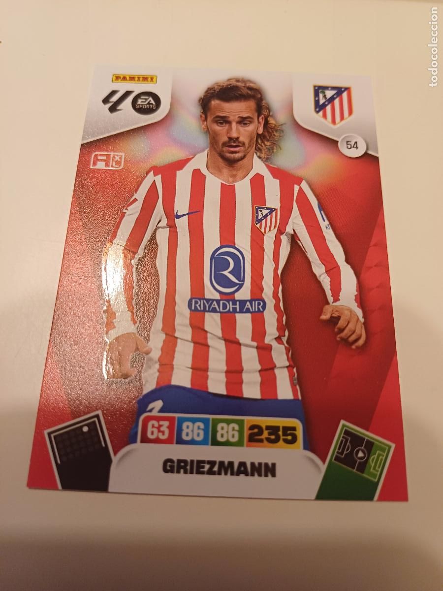 Cromos de F&uacute;tbol: 054 - Griezmann - Atl&eacute;tico De Madrid