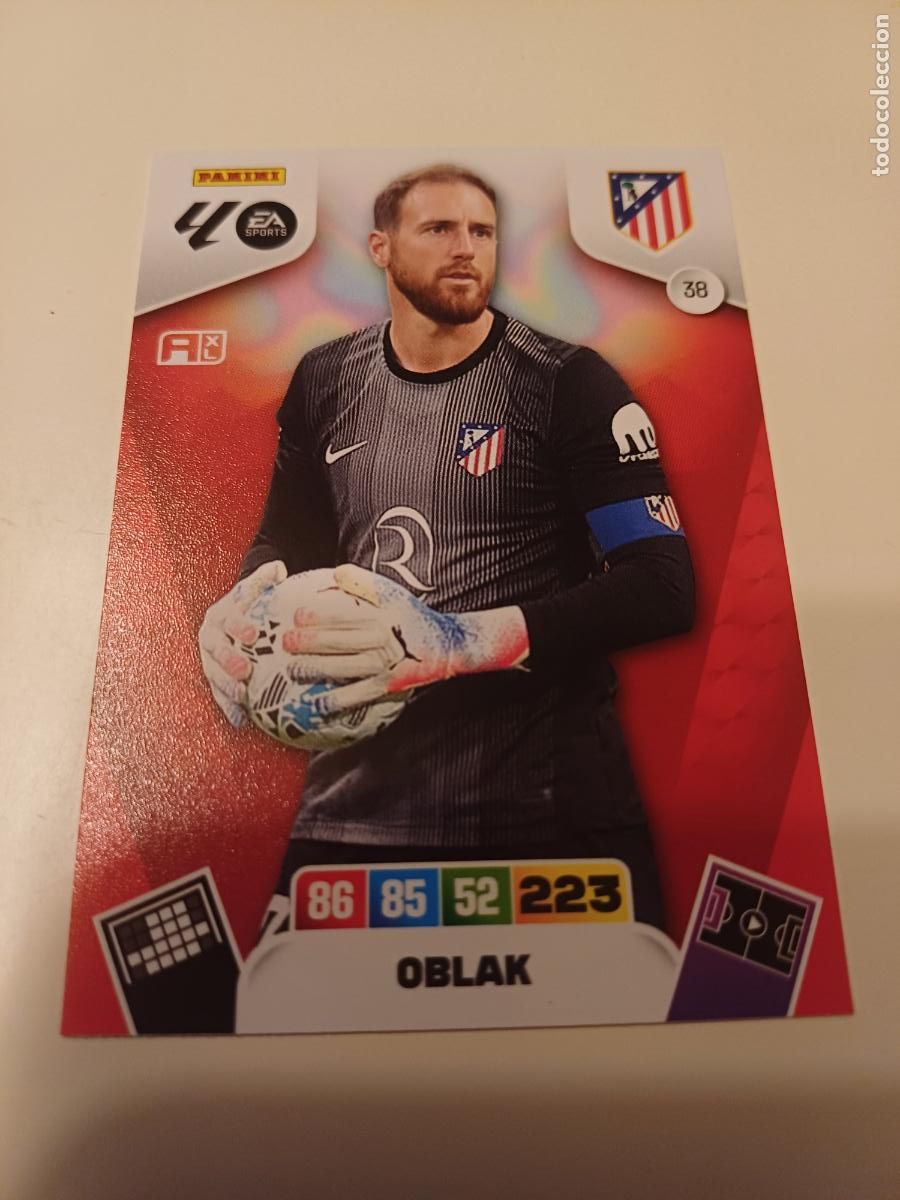 Fu&szlig;ball-Sticker: 038 - Oblak - Atl&eacute;tico De Madrid