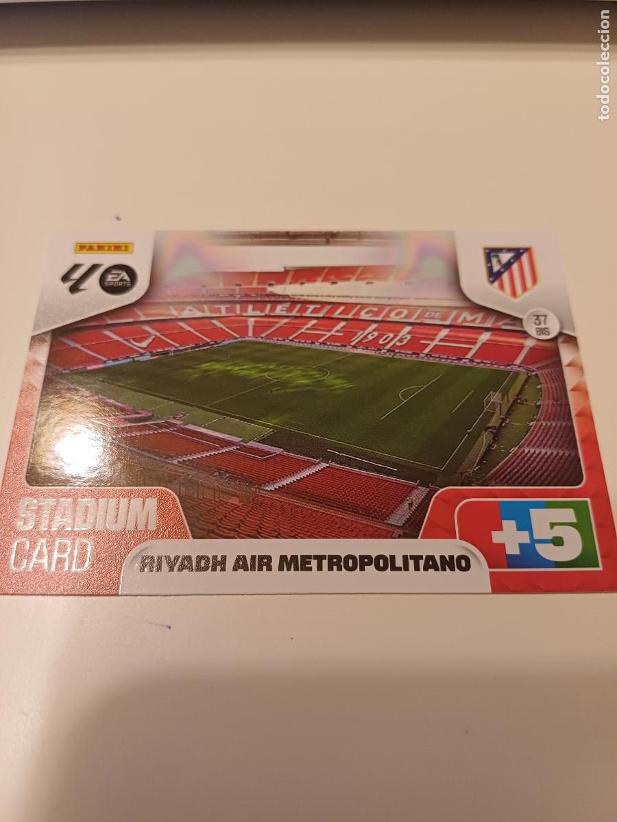 Fu&szlig;ball-Sticker: 037Bis - (Atl&eacute;tico de Madrid) Riyadh Air Metropolitano