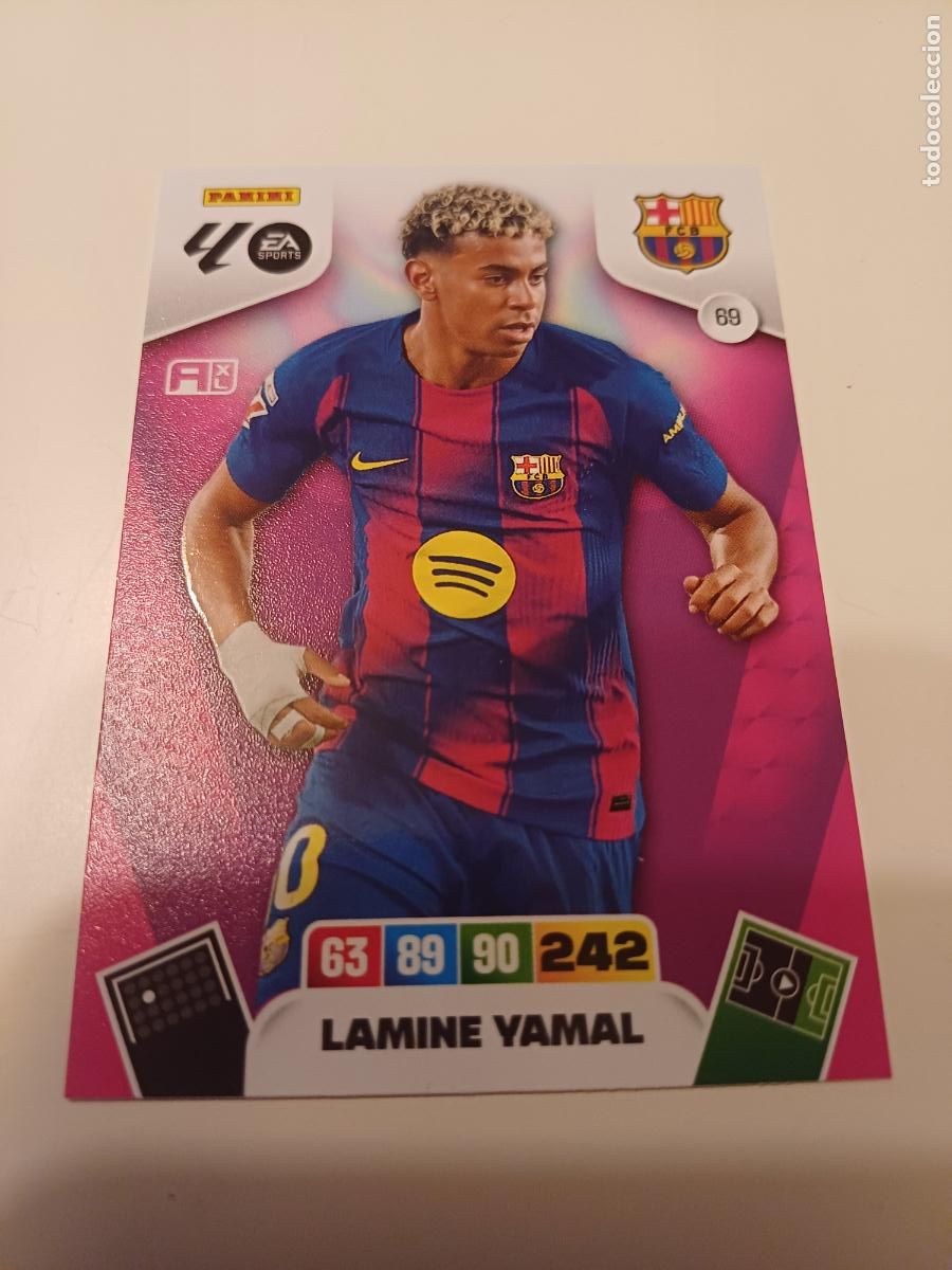 Fu&szlig;ball-Sticker: 069 - Lamine Yamal - Fc Barcelona